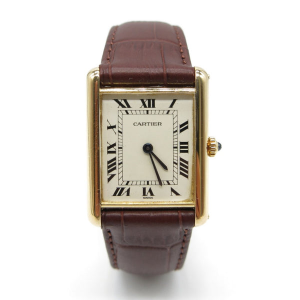 Cartier Tank Louis Cartier - 750 Gold - Quarz - ref.8605