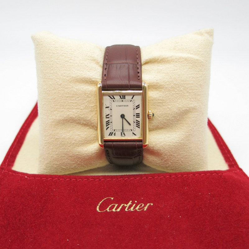 Cartier Tank Louis Cartier - 750 Gold - Quarz - ref.8605