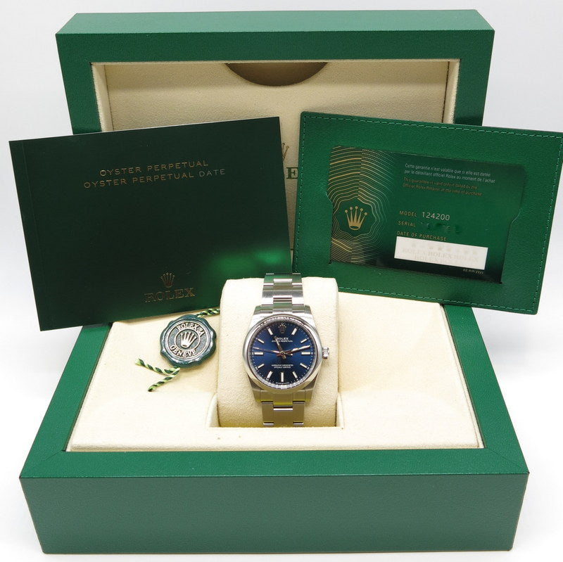 Rolex Oyster Perpetual - Stahl - ref.124200 - Stahl - Jahr: 2023