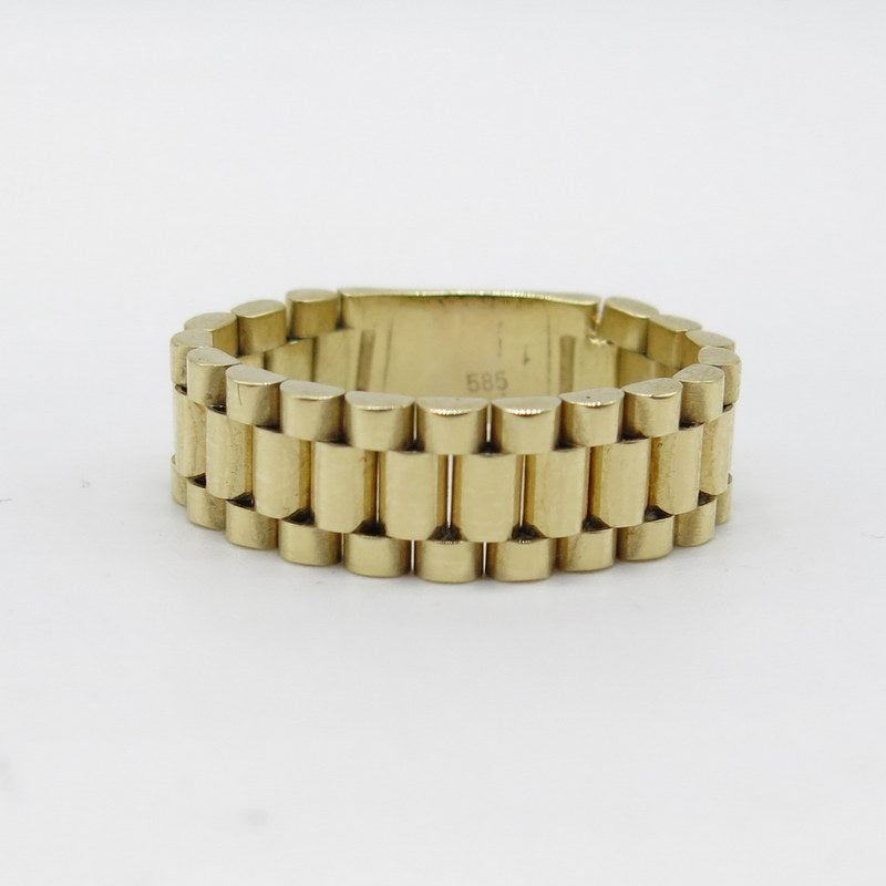 585/-er Gold - Presidential Ring  - Gr.58