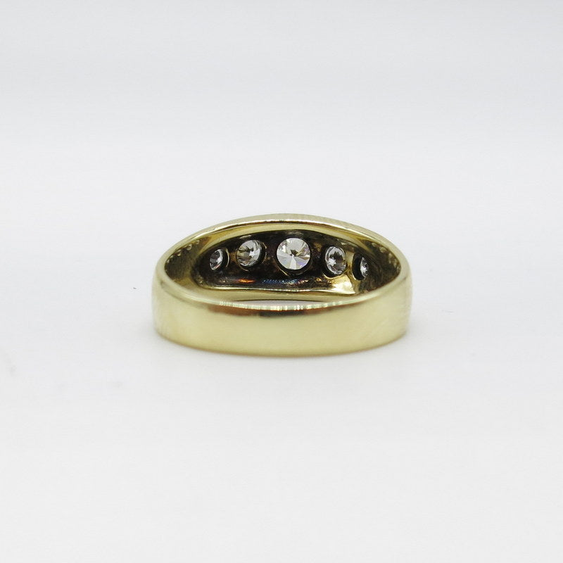 585/-er Gold Massiver Ring mit Diamanten ca.0.45ct. TW SI1 - Gr.58