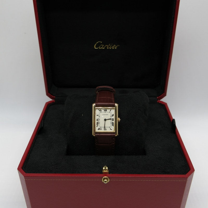 Cartier Tank Louis Cartier - 750 Gold - Quarz - ref.8605