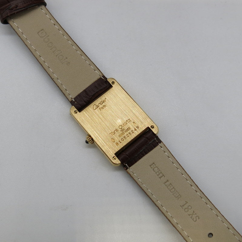 Cartier Tank Louis Cartier - 750 Gold - Quarz - ref.8605