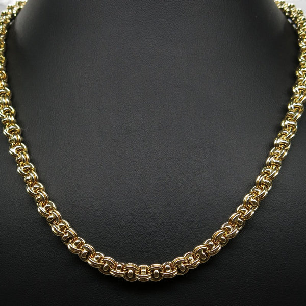 585/-er Gold Viktorianische Glieder Kette 585 Gold - L:47cm - G: 27.5gr.
