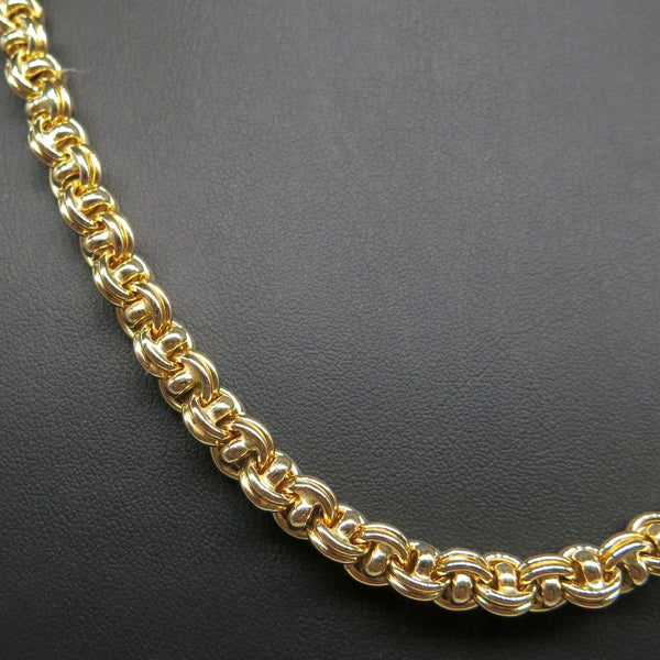 585/-er Gold Viktorianische Glieder Kette 585 Gold - L:47cm - G: 27.5gr.