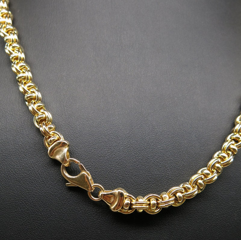 585/-er Gold Viktorianische Glieder Kette 585 Gold - L:47cm - G: 27.5gr.