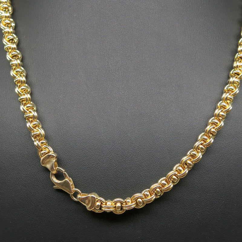 585/-er Gold Viktorianische Glieder Kette 585 Gold - L:47cm - G: 27.5gr.