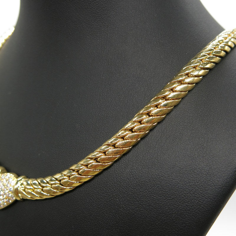 750/-er Herz Collier mit Brillanten ca.1.32ct. TW SI1 - L: 44cm