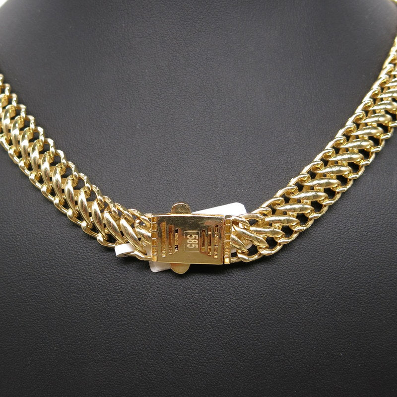 585/-er Gold Collier Fancy Kette - L:49cm - G: 30gr.