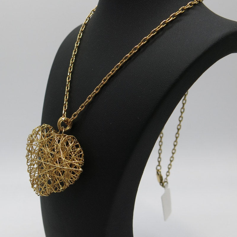 585/-er Herz Collier - L: 45cm