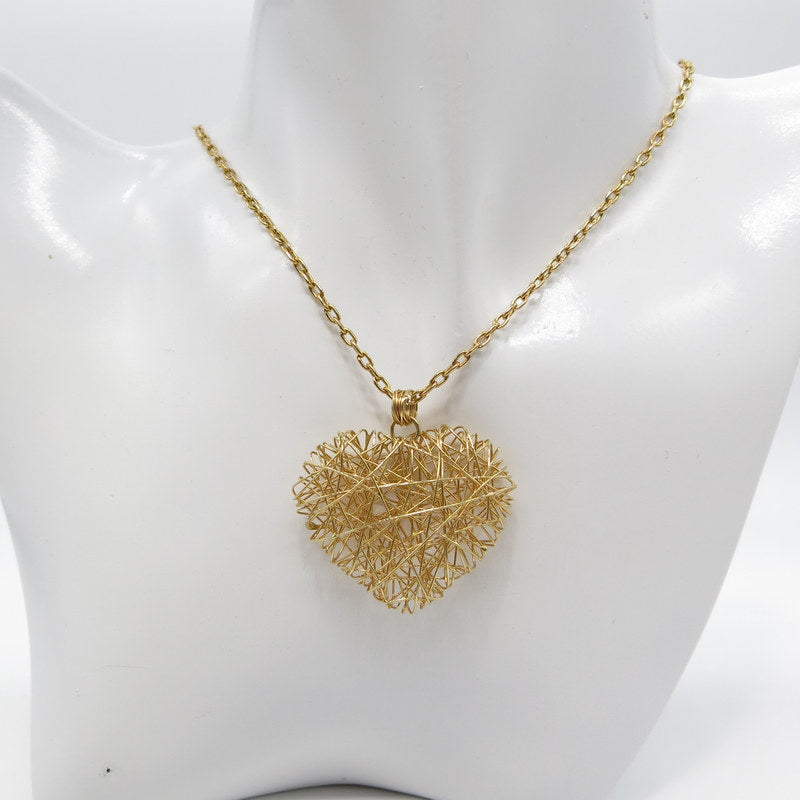 585/-er Herz Collier - L: 45cm