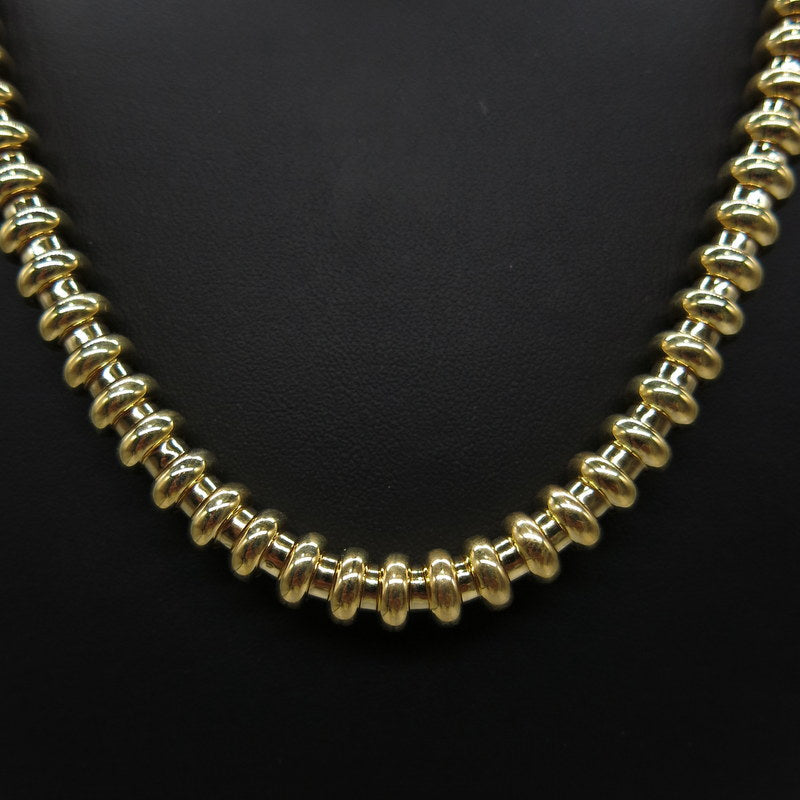 750/-er Gold Fexibles Collier - L:45cm - G: 62.5gr.
