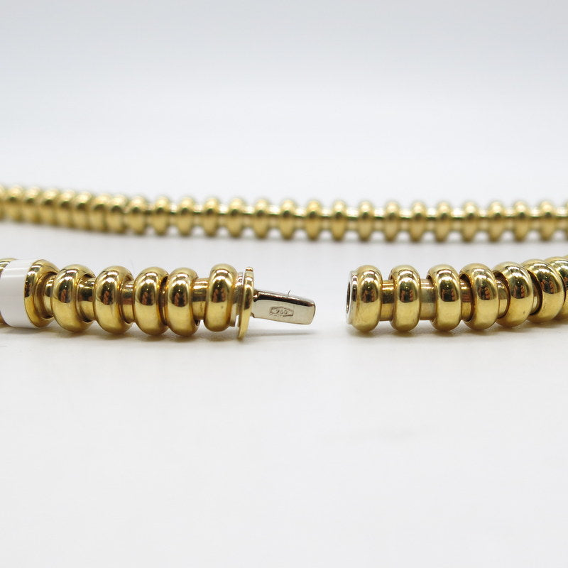 750/-er Gold Fexibles Collier - L:45cm - G: 62.5gr.