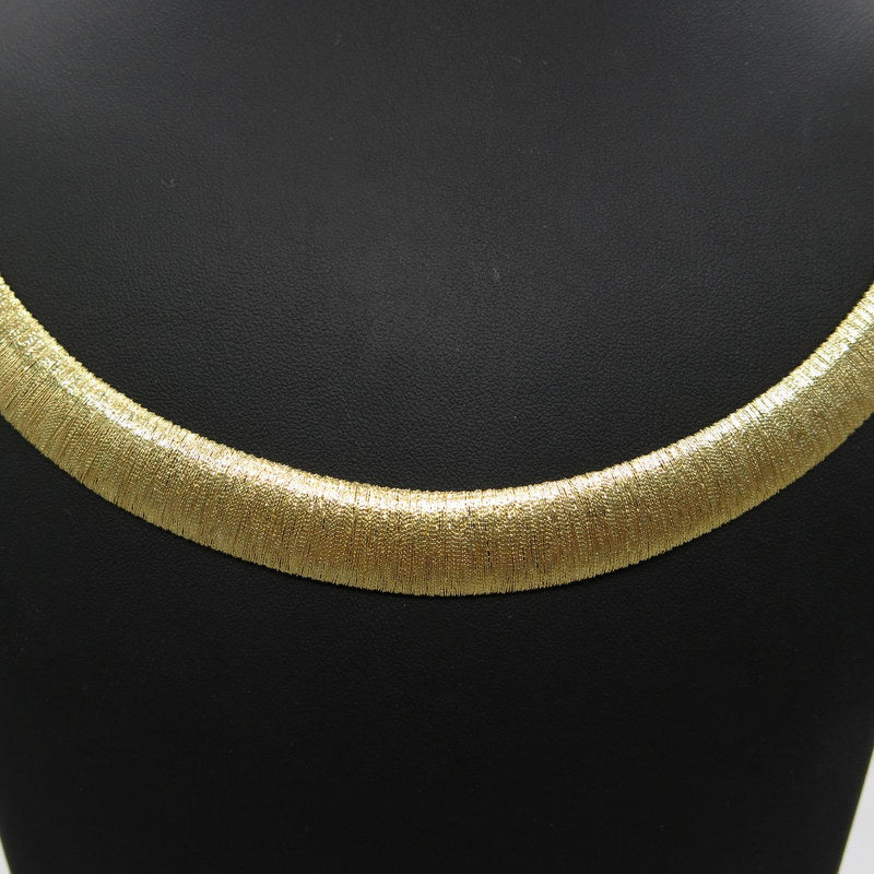 585/-er Collier Matt Filigrane Kette - L: 45cm