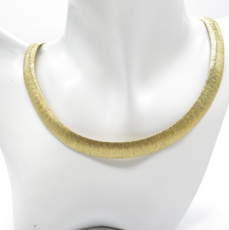 585/-er Collier Matt Filigrane Kette - L: 45cm