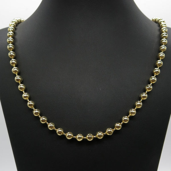 585/-er Gold - Kugelkette - L: 60cm - G: 22gr.