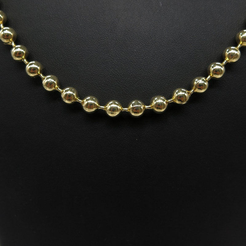 585/-er Gold - Kugelkette - L: 60cm - G: 22gr.