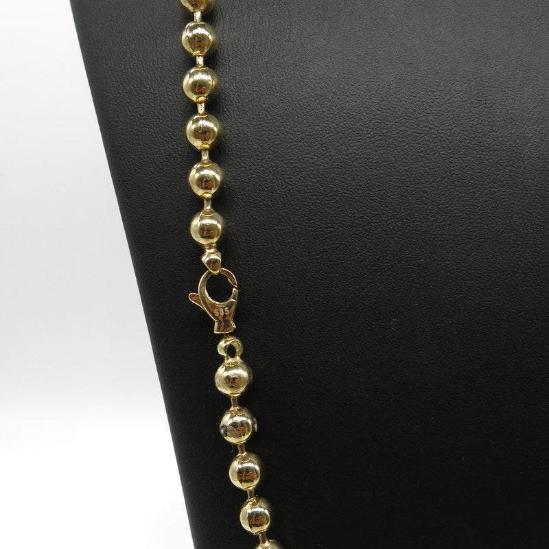 585/-er Gold - Kugelkette - L: 60cm - G: 22gr.