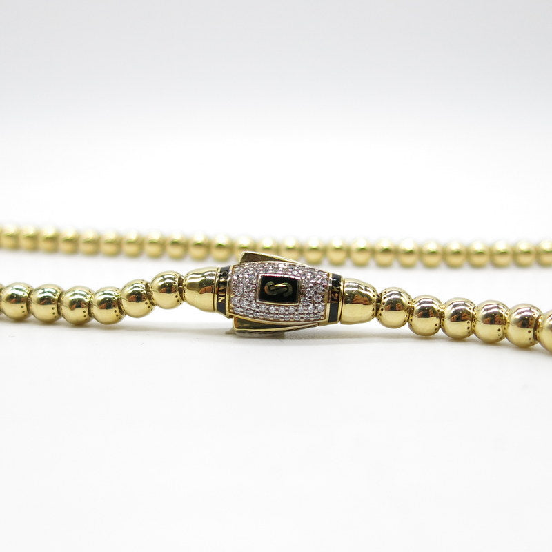 585/-er Gold - Monaco Chain Kugelkette - L:41cm - G: 13.80gr.
