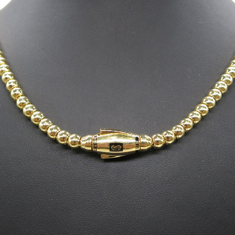 585/-er Gold - Monaco Chain Kugelkette - L:56cm - G: 28.82gr.