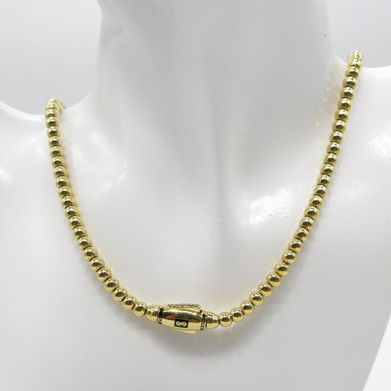 585/-er Gold - Monaco Chain Kugelkette - L:56cm - G: 28.82gr.
