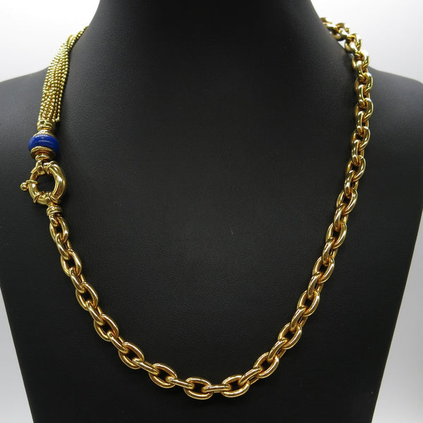 585/-er Gelbgold - Fancy Fantasie Kette - L: 45cm - ca.27.00gr.
