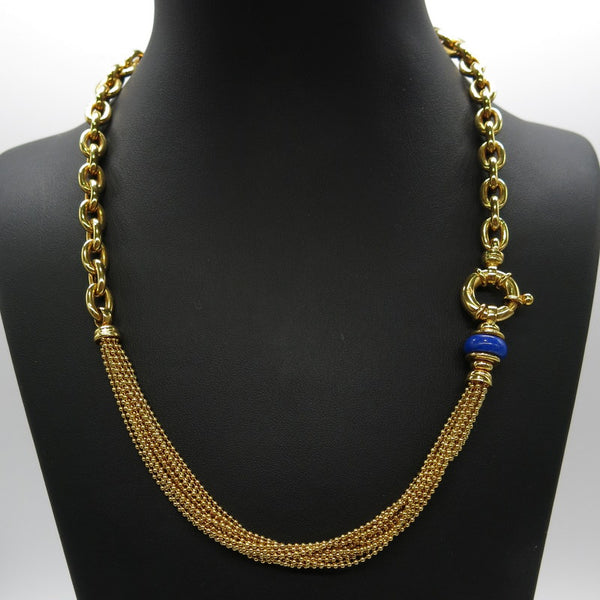 585/-er Gelbgold - Fancy Fantasie Kette - L: 45cm - ca.27.00gr.