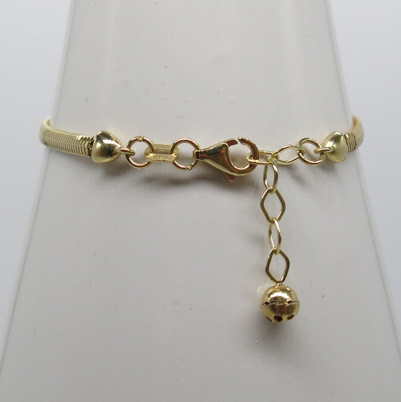 585/-er Gold Kinderarmband ID Armband Baby - ca.5.30gr.