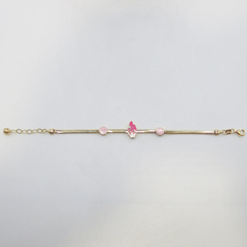 585/-er Gold Kinderarmband ID Armband Baby - ca.5.30gr.