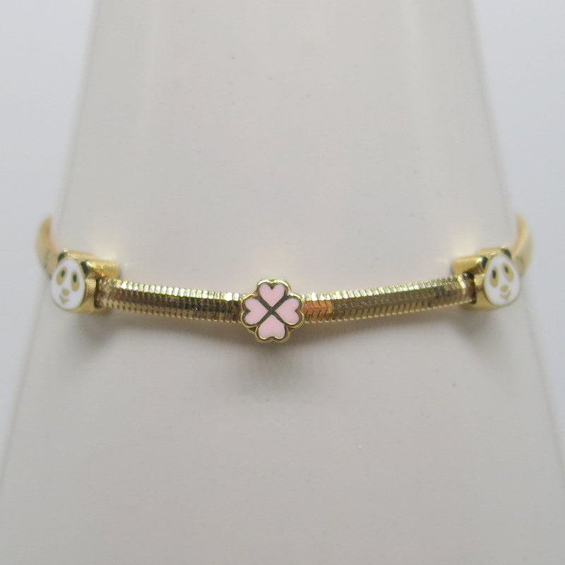 585/-er Gold Kinderarmband Panda Armband Baby - ca.4.70gr.