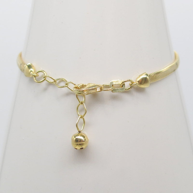 585/-er Gold Kinderarmband Panda Armband Baby - ca.4.70gr.