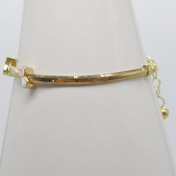 585/-er Gold Kinderarmband Hase Armband - ca.4.10gr.