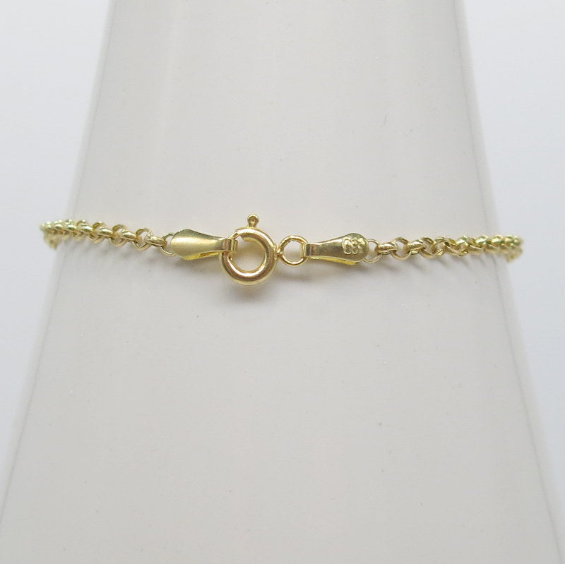 585/-er Gold Kinderarmband Armband Schmetterling- ca.2.65gr.