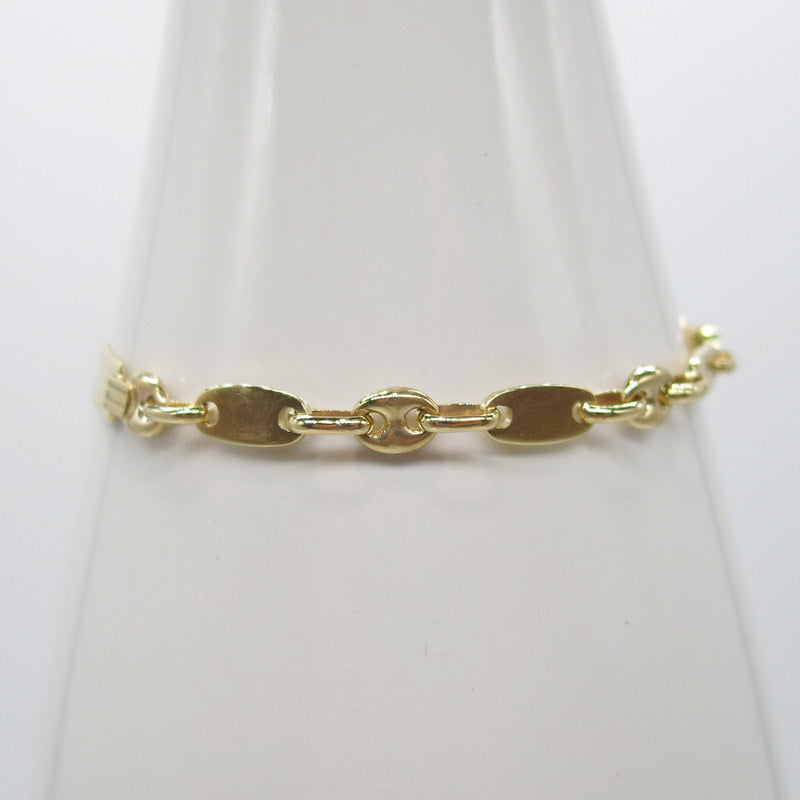 585/-er Gold Kinderarmband ID Armband Plattenkette Bohnenkette - ca.7.43gr.