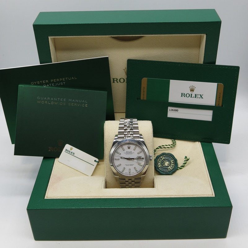 Rolex Datejust 41 - ref.126300 - Stahl - Jahr: 2019