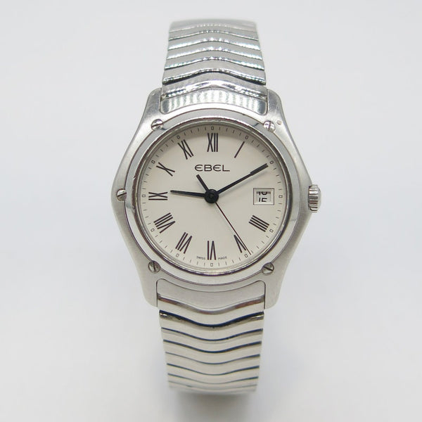 Ebel Classic Wave Damen Ref.9257f21 - Stahl - Jahr: 2005 - Fullset