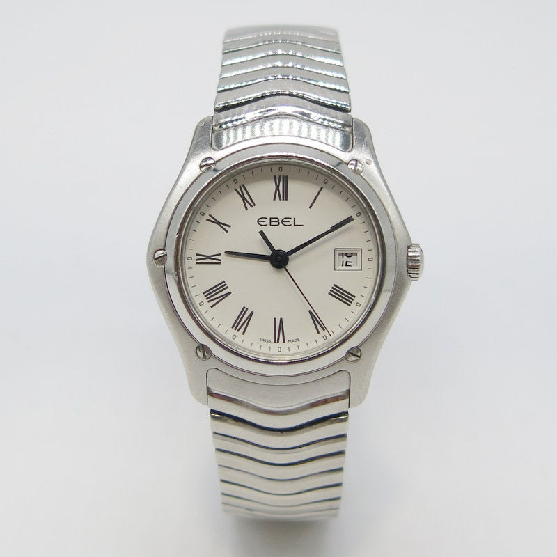 Ebel Classic Wave Damen Ref.9257f21 - Stahl - Jahr: 2005 - Fullset
