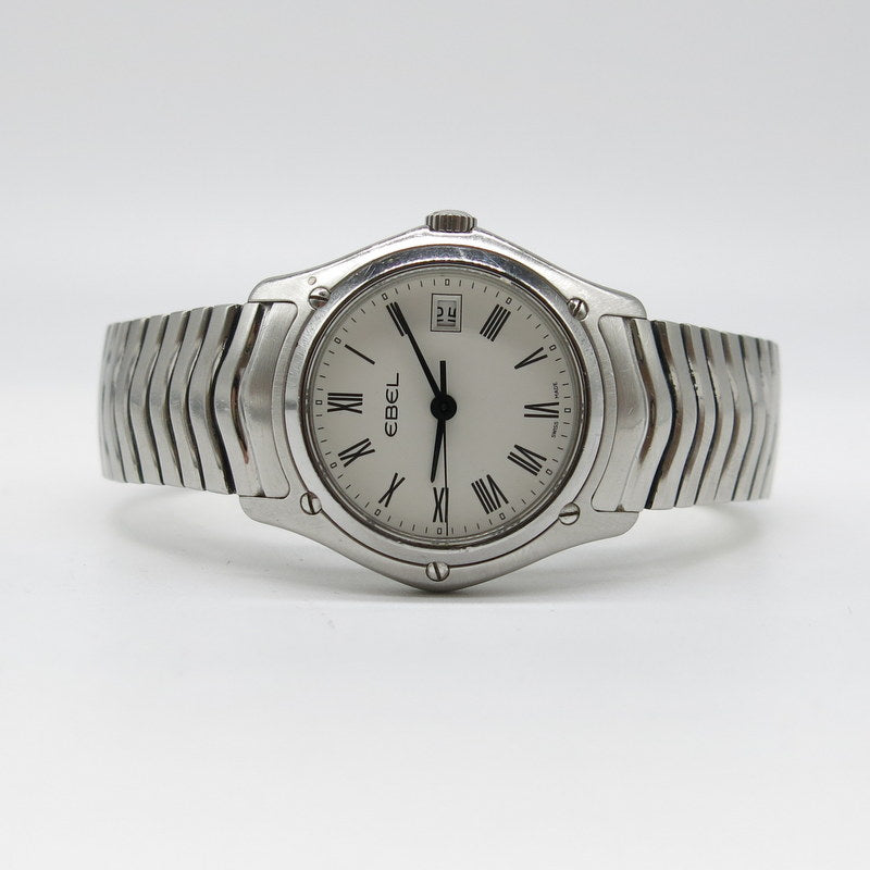 Ebel Classic Wave Damen Ref.9257f21 - Stahl - Jahr: 2005 - Fullset
