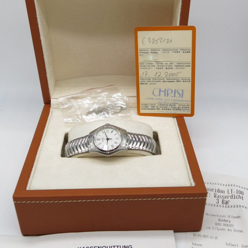 Ebel Classic Wave Damen Ref.9257f21 - Stahl - Jahr: 2005 - Fullset