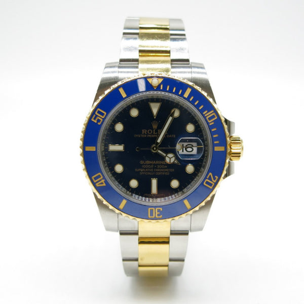 Rolex Submariner Date Blau - Stahl / Gold - ref.116613LB - Jahr: 2020 - Fullset
