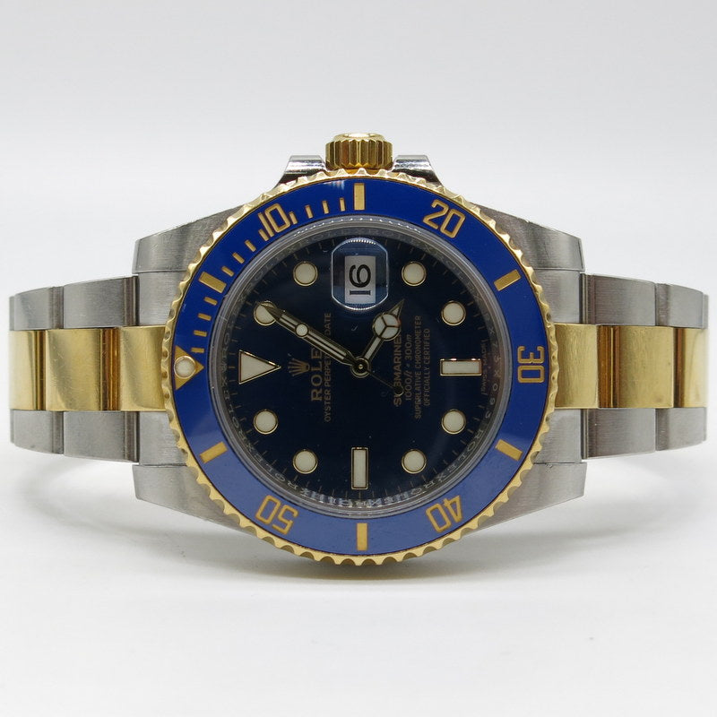 Rolex Submariner Date Blau - Stahl / Gold - ref.116613LB - Jahr: 2020 - Fullset