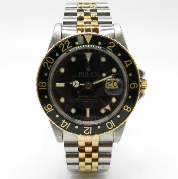 Rolex GMT Master - ref.16753 - Stahl / Gold- Jahr: 1983 - B+P - LC100