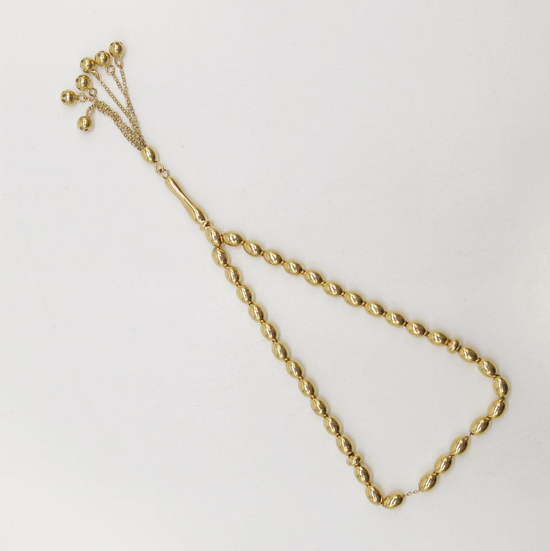 585/-er Gelbgold - Tespih Gebetskette - ca.10.80gr.