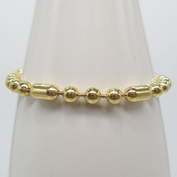 585/-er Gold - Kugel Armband - Ø 5.8mm  - L: 21cm - 7.95gr.