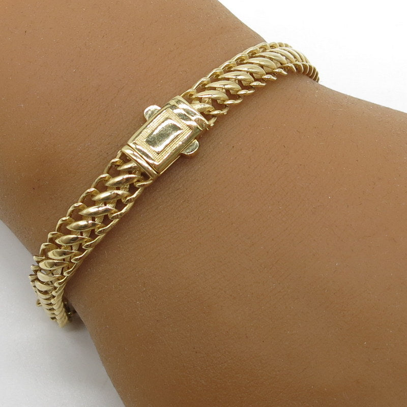 585/-er Gold Armband Fancy - L: 20cm - ca.11.27gr.
