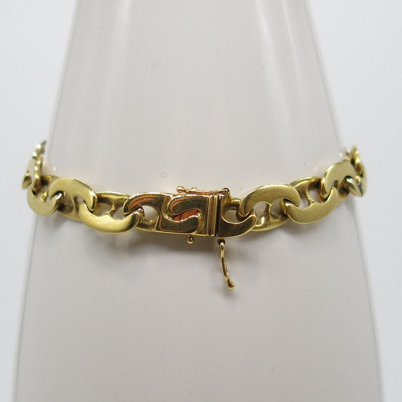 750/-er Gold Armband mit Diamanten ca.0.30ct. - Ø7.8mm - L: 20cm