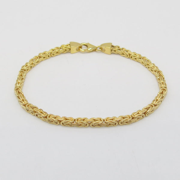 585/-er Gold Königskette Armband - Ø 3.3mm - ca.20cm