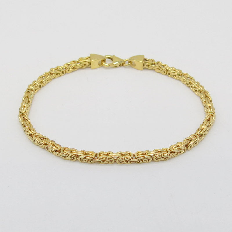 585/-er Gold Königskette Armband - Ø 3.3mm - ca.20cm