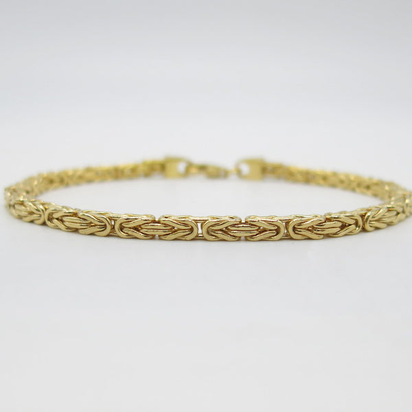 585/-er Gold Königskette Armband - Ø 3.3mm - ca.20cm