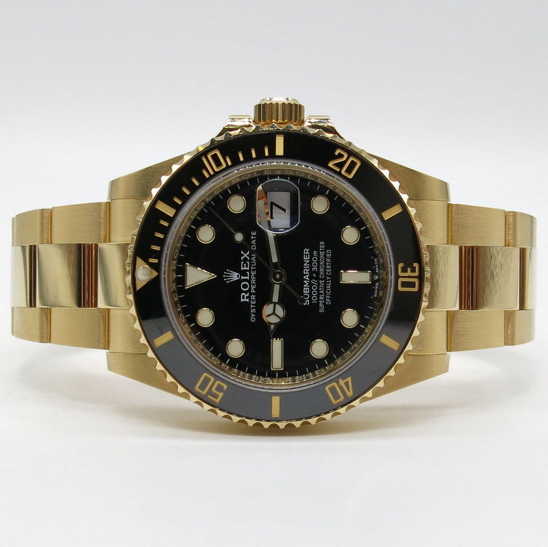 Rolex Submariner Date Vollgold 41 - ref.126618LN - Jahr: 2022 - Fullset